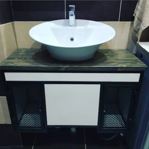 Столешница в ванную: фото лучших идей для выбора красивой поверхности
