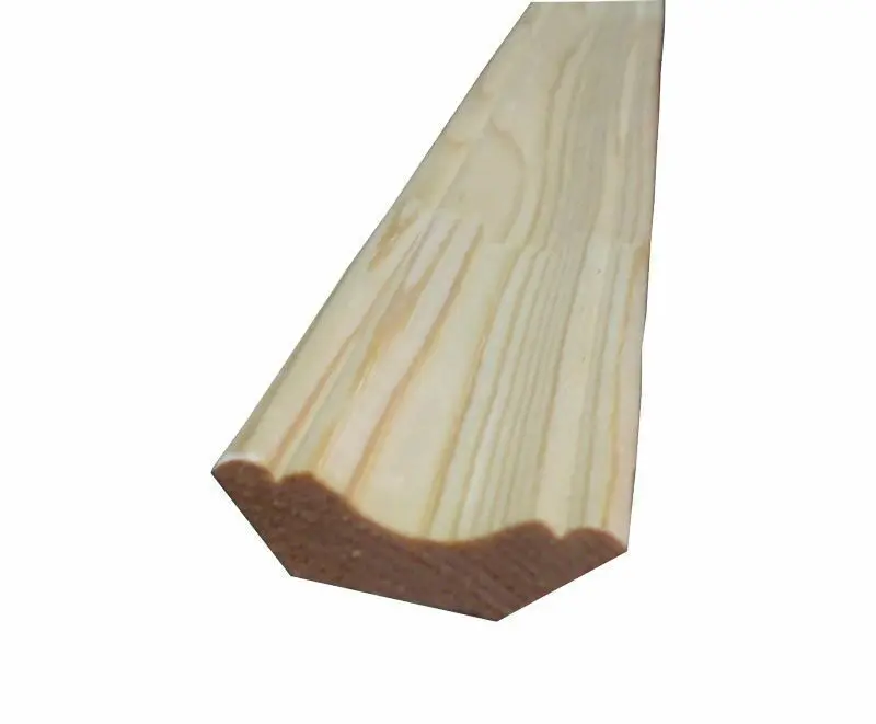 Плинтус деревянный ГОСТ МАССИВ 12х44х2500 мм первый сорт сосна