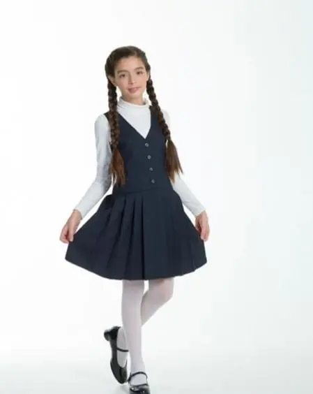Школьные платья для девочек от 6 до 12 лет