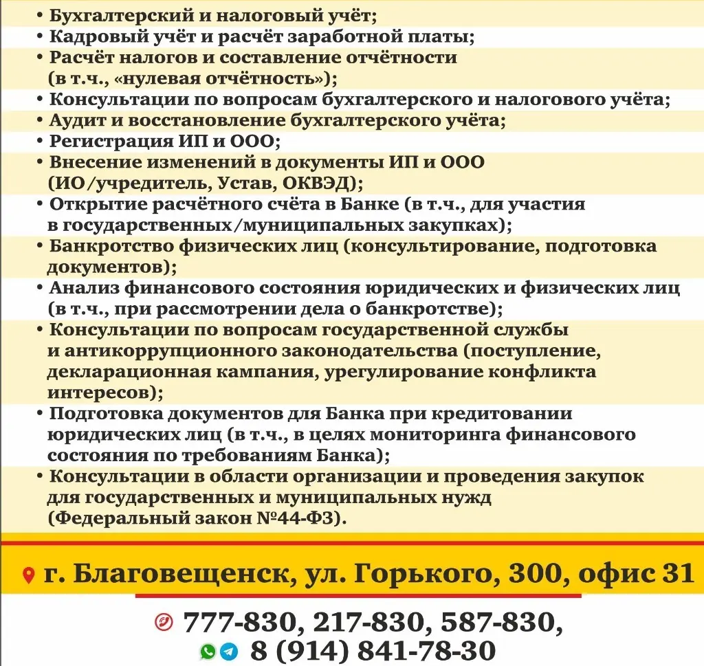 анализ финансового состояния в Благовещенске — цены от 1.5 руб.